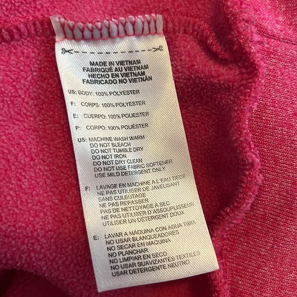 Adidas 3 Stripes Heather Pink Ultimate Hoodie - Picture 9 of 9